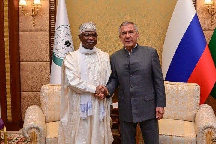 Генсек ОИС поблагодарил Минниханова за выстраивание отношений между РФ и Исламским миром