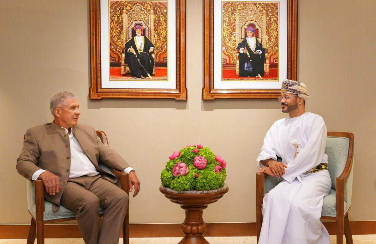 Минниханов встретился с министром иностранных дел Омана