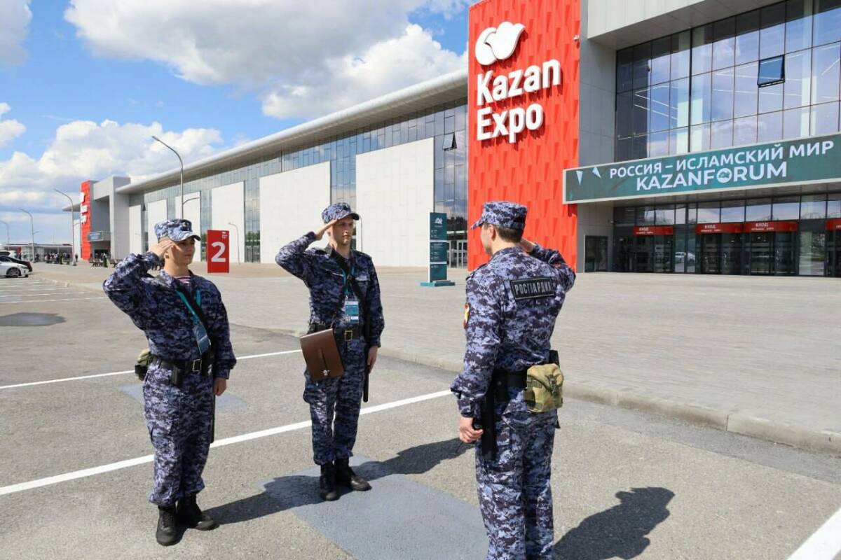 Безопасность на «Россия – Исламский мир» в Казани обеспечили более 1,2 тыс. росгвардейцев