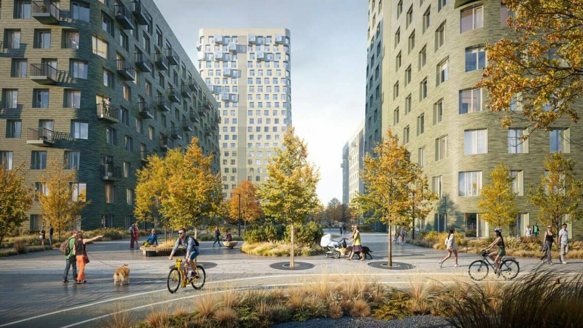 ПИК построит квартал бизнес-класса «Таулар» в окружении озер и парков