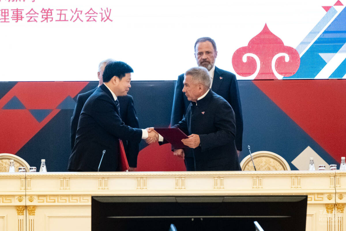 Татарстан и Чунцин подписали «дорожную карту» по сотрудничеству до 2027 года