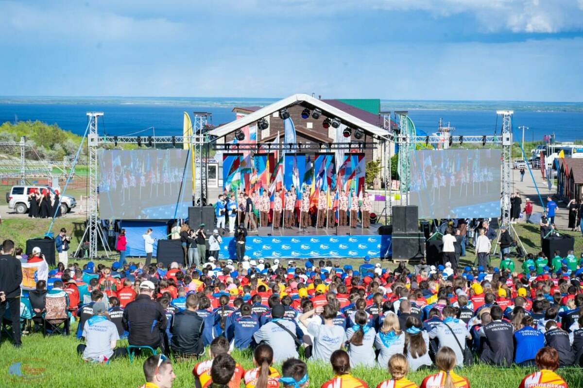 В Саратовской области стартовал XII спортивно-туристский лагерь «Туриада»