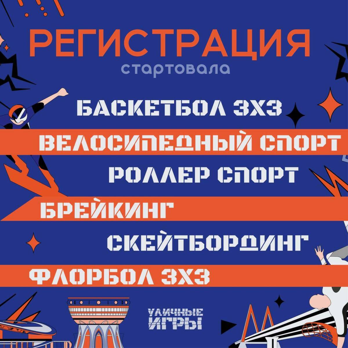 Открылась регистрация на VI Всероссийские уличные игры