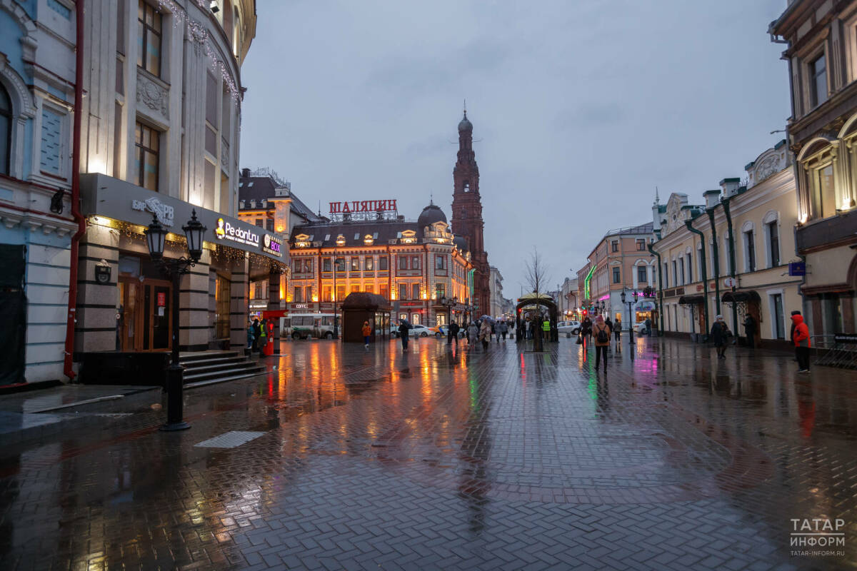 В Татарстане вновь ожидаются дожди, грозы, сильный ветер и град