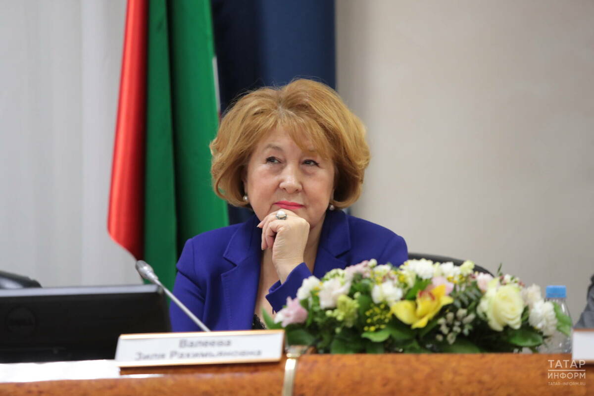 Зиля Валеева поблагодарила «Татар-информ» за вклад в конкурс предпринимателей РТ