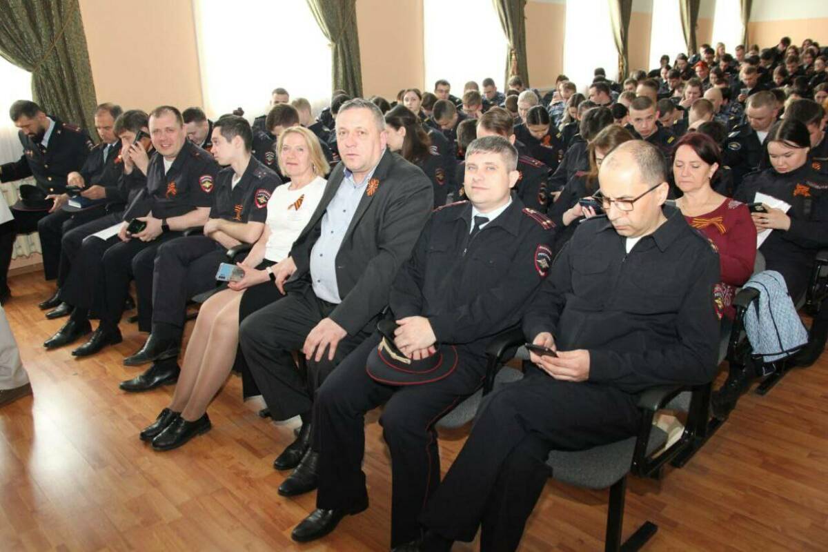 Курсанты КЮИ МВД приняли участие в диктанте ко Дню Победы