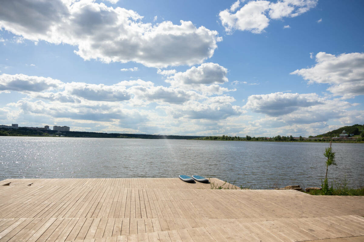 В Альметьевске оборудуют новое место для пляжного отдыха