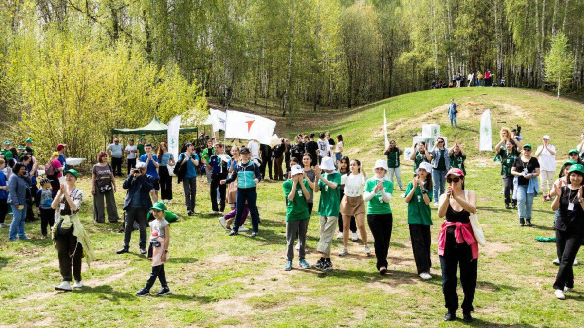 350 тысяч жителей Татарстана приняли участие в санитарно-экологическом двухмесячнике