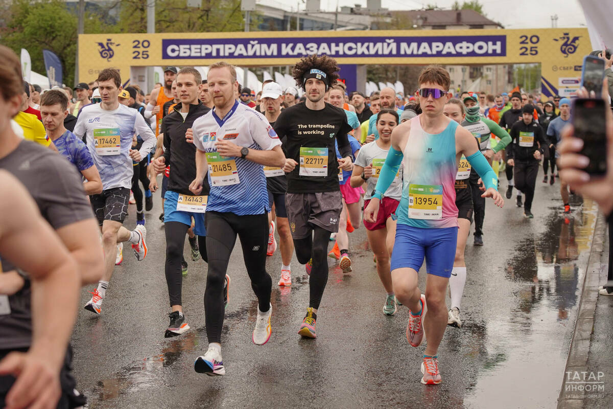 35 тысяч атлетов приняли участие в Казанском марафоне