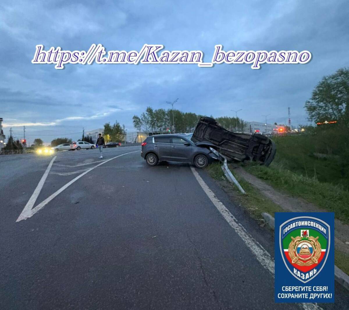 За прошедшие сутки на дорогах Казани пострадали пять человек