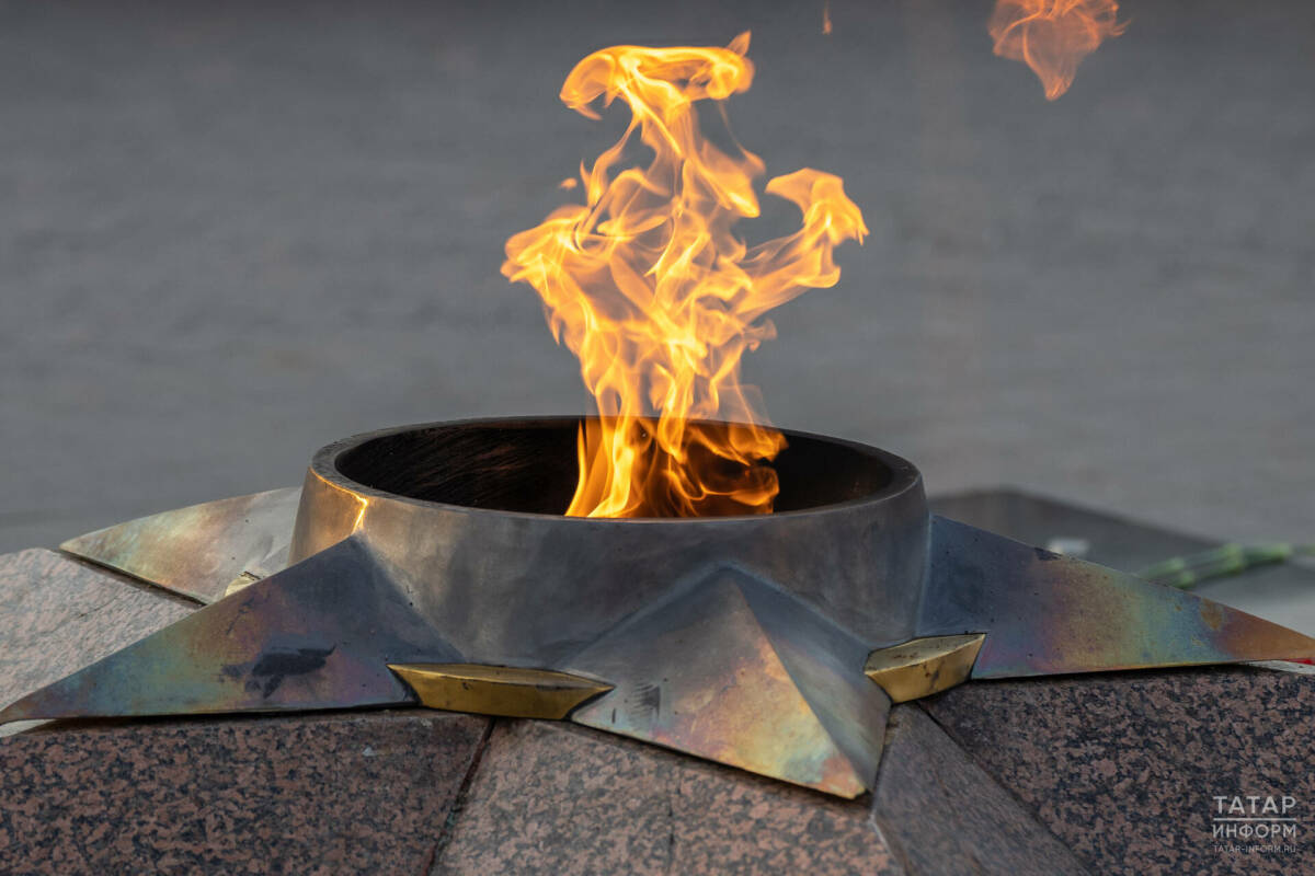 В Татарстане молодежь отдала дань памяти героям Великой Отечественной войны