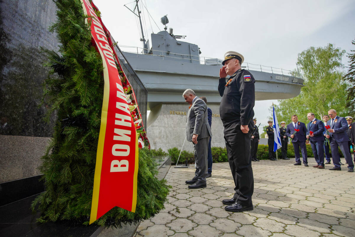 На Зеленодольском заводе имени Горького прошел митинг в честь Дня Победы