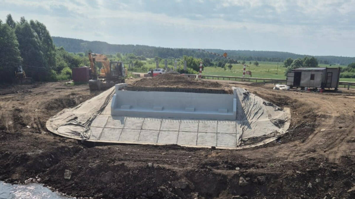 В Лениногорском районе начался капремонт моста через реку Кувак