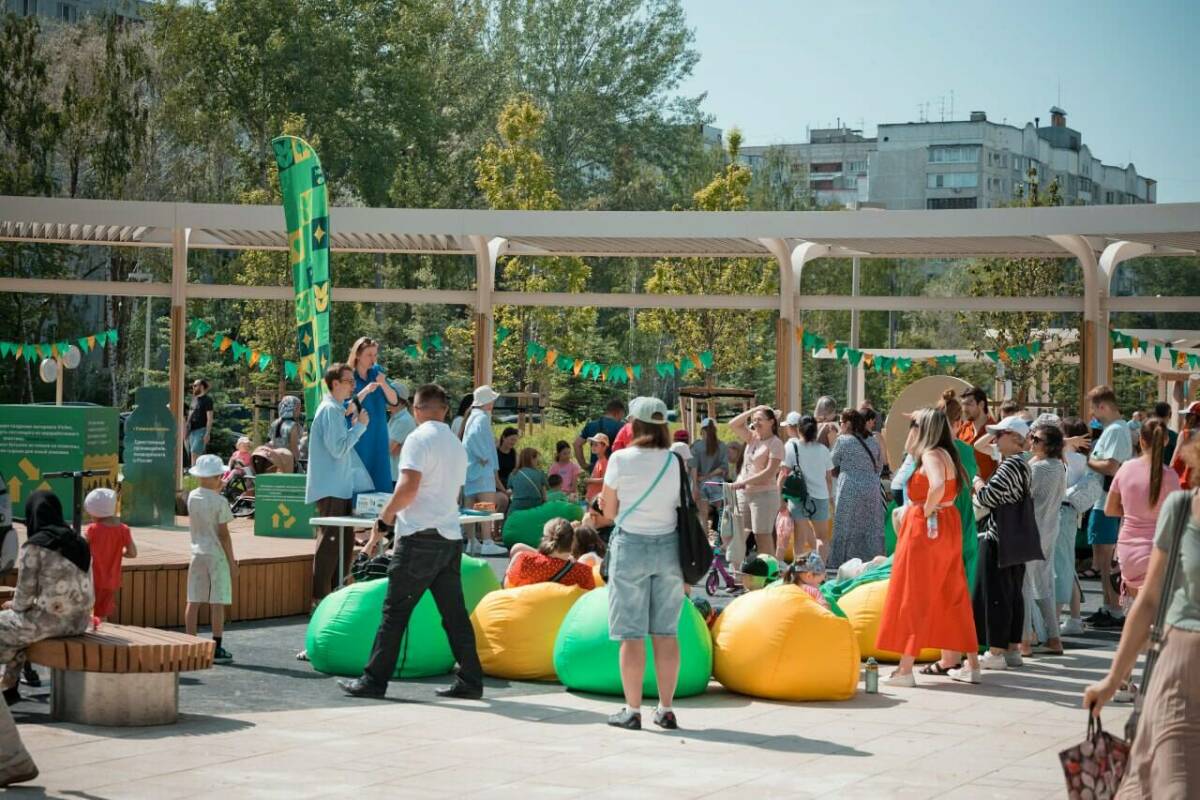 Дети, экология и лето: в Казани прошел детский фестиваль «Твои зеленые привычки»