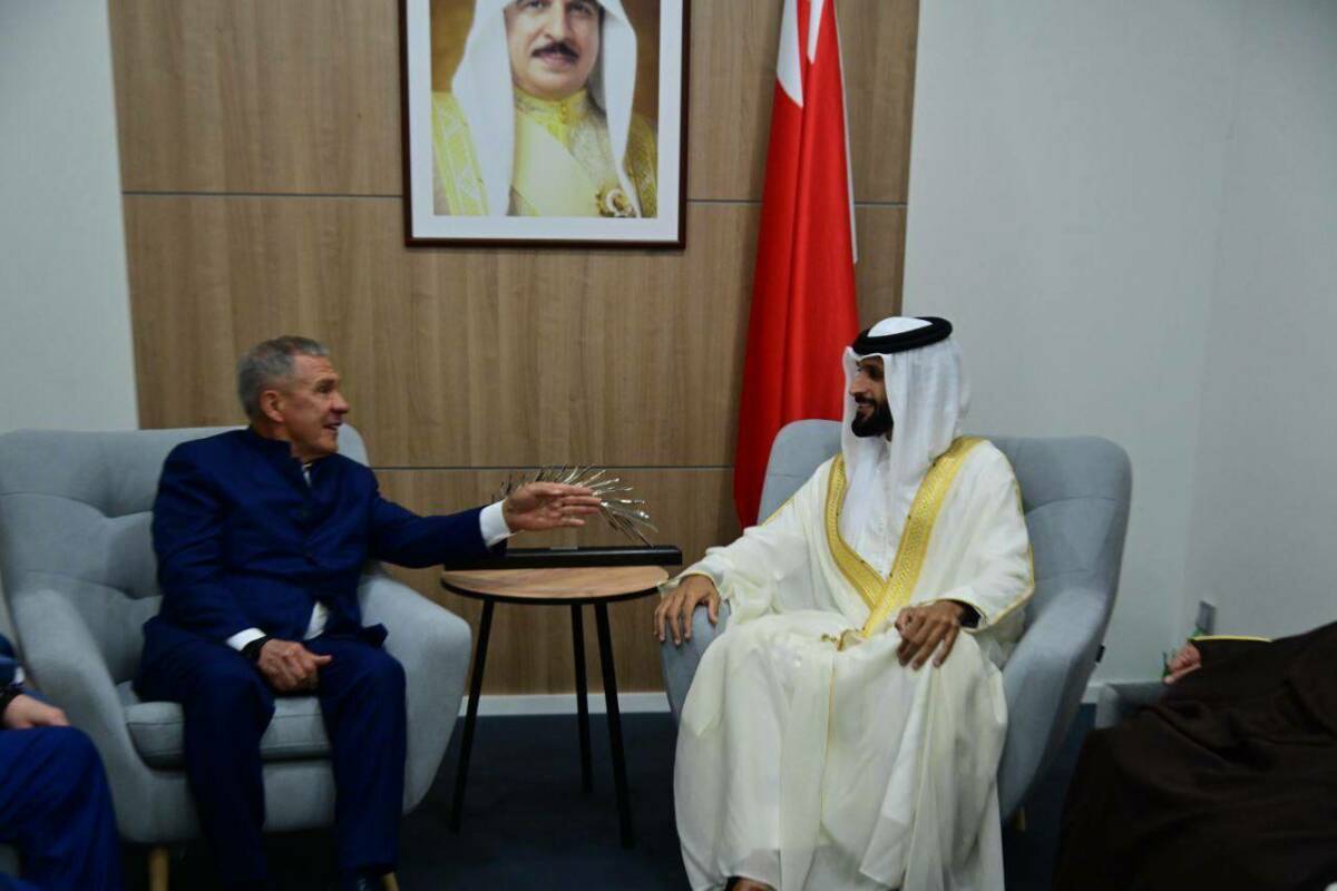 Минниханов встретился с сыном короля Бахрейна