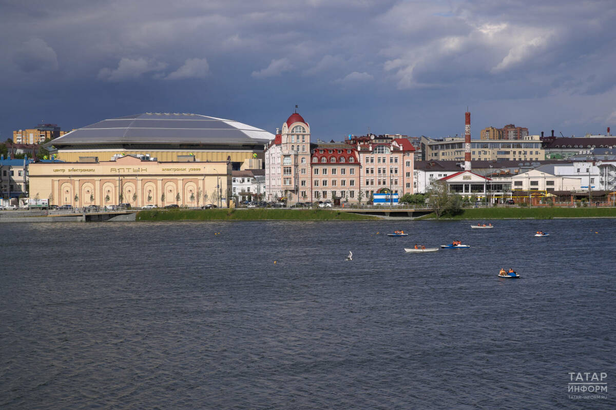 Ветер и небольшой дождь ночью прогнозируют 23 июня в Татарстане