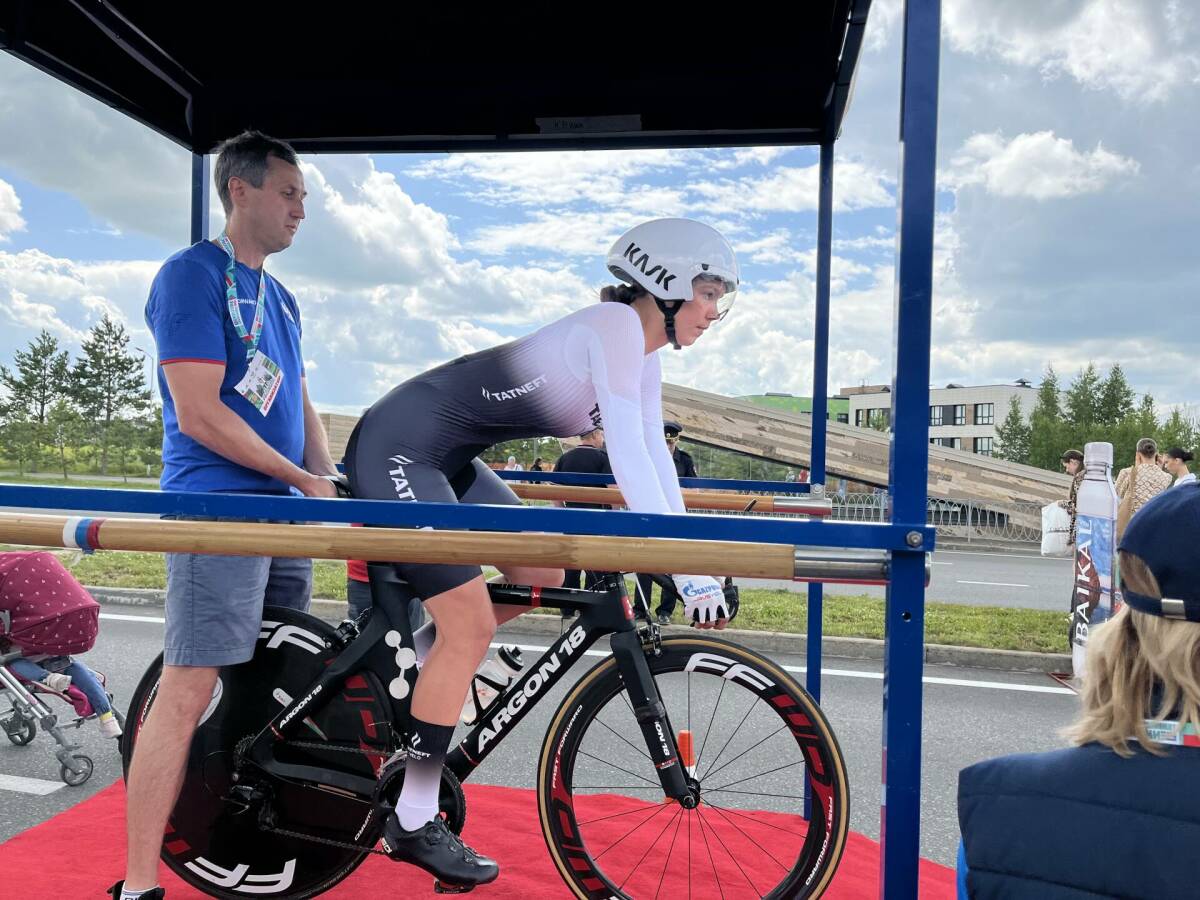 В Иннополисе стартовали первые заезды ЧР по велогонкам