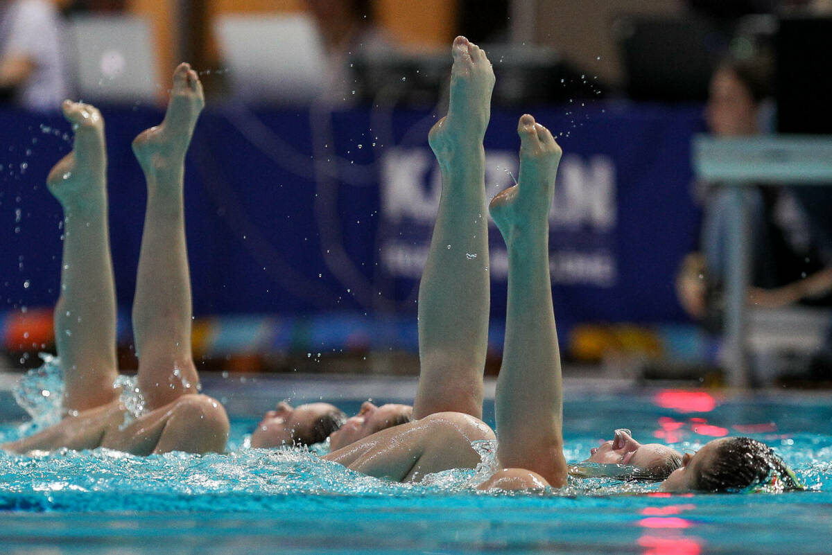 Татарстанские синхронистки выступят на международных турнирах в Венгрии и Сингапуре