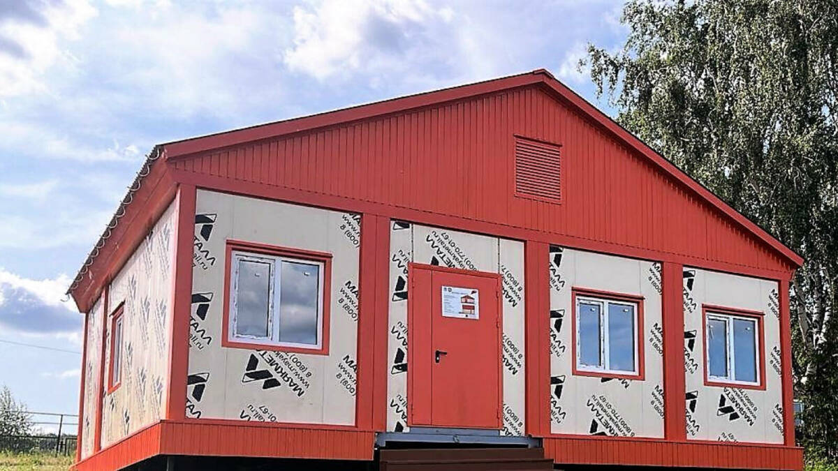 В татарстанском селе Старое Суркино строят современный фельдшерско-акушерский пункт