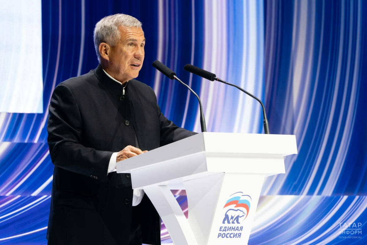 «Бердәм Россия» Рөстәм Миңнехановны Татарстан Рәисе сайлауларына тәкъдим итте