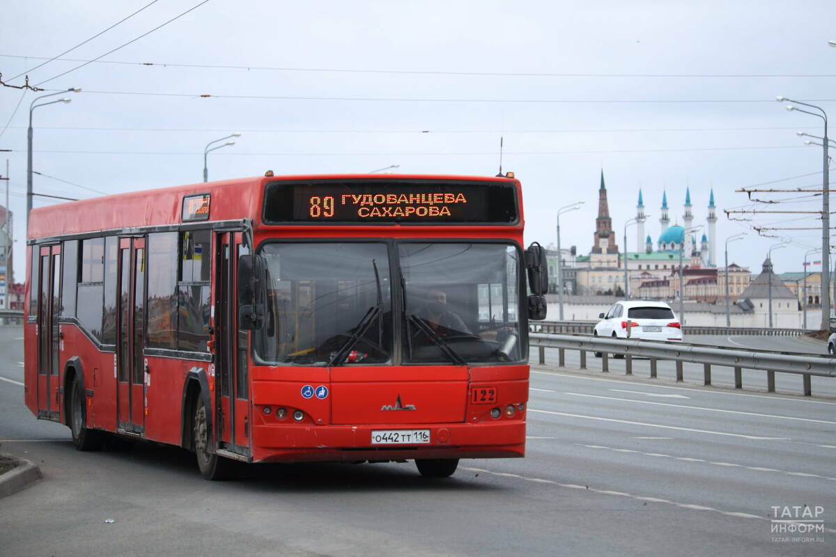 В Казани на два дня изменят маршруты автобусов №22 и №89