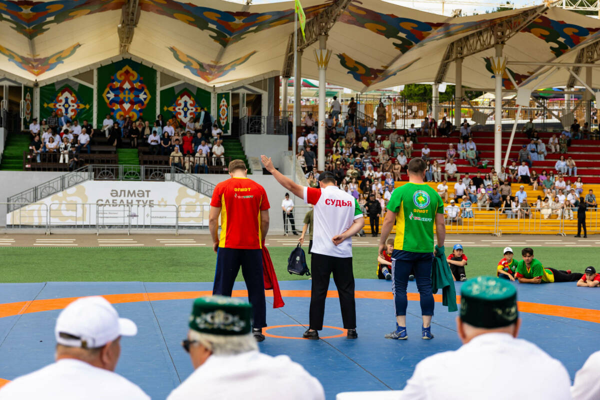 Абсолютный батыр Сабантуя в Альметьевске получил квадроцикл и барана