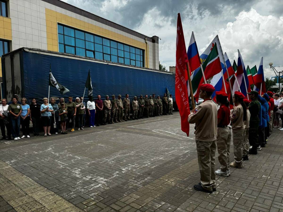 Из Менделеевска на передовую отправили 25 тонн шефской помощи