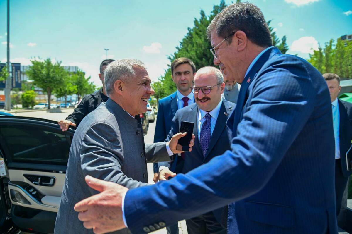 Минниханов обсудил с представителями Турции развитие торгово-экономических связей