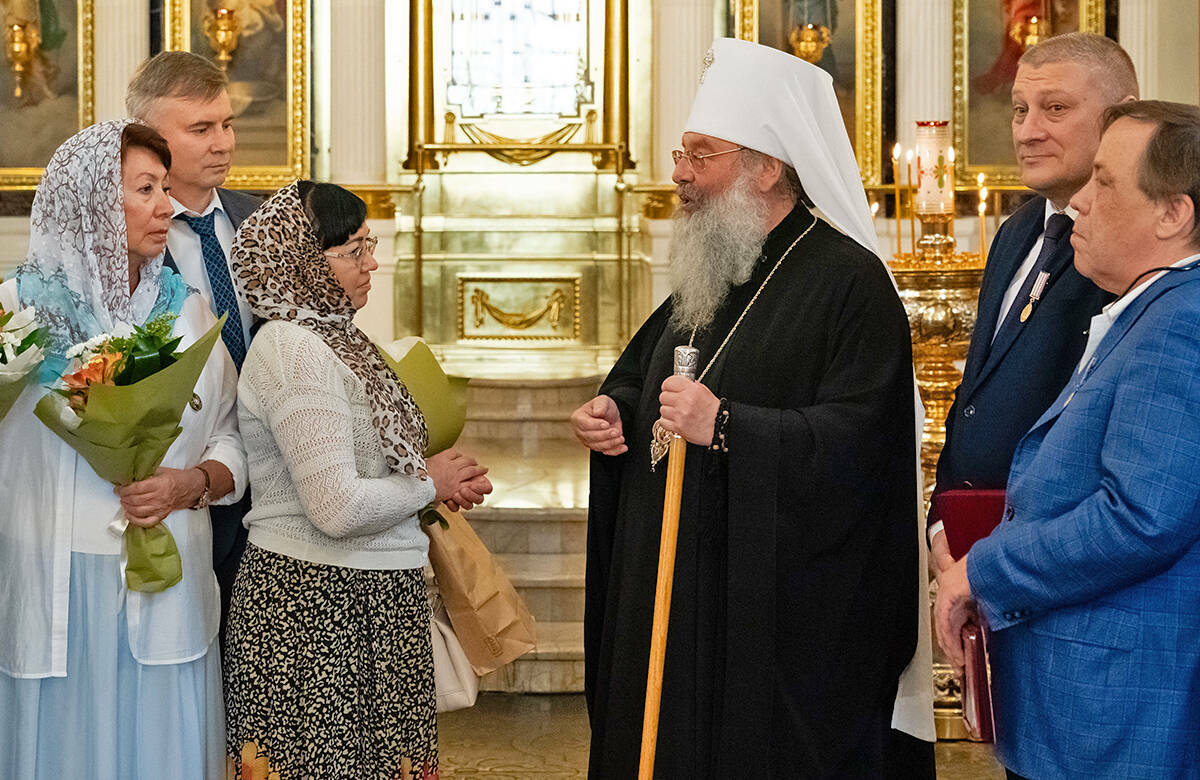 «Врач без духовности – это не врач»: в Казанском соборе вручили награды медикам