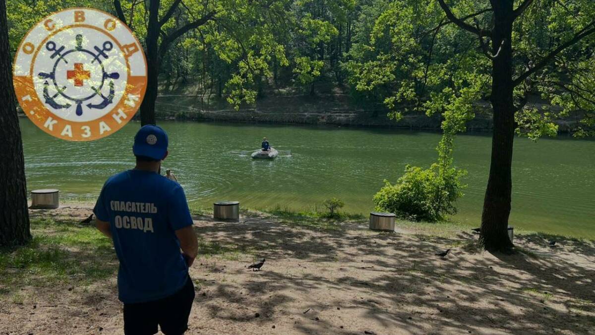 Пьяный казанец едва не утонул в озере Комсомольское