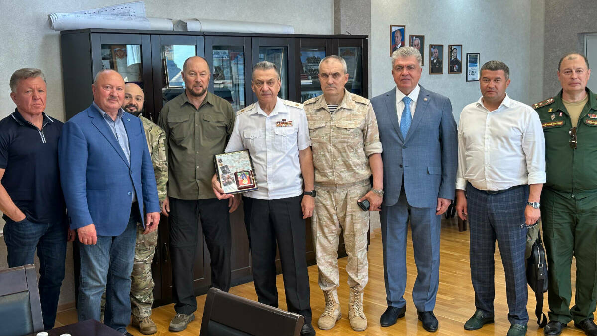 Татарстанская делегация посетила Новороссийскую военно-морскую базу