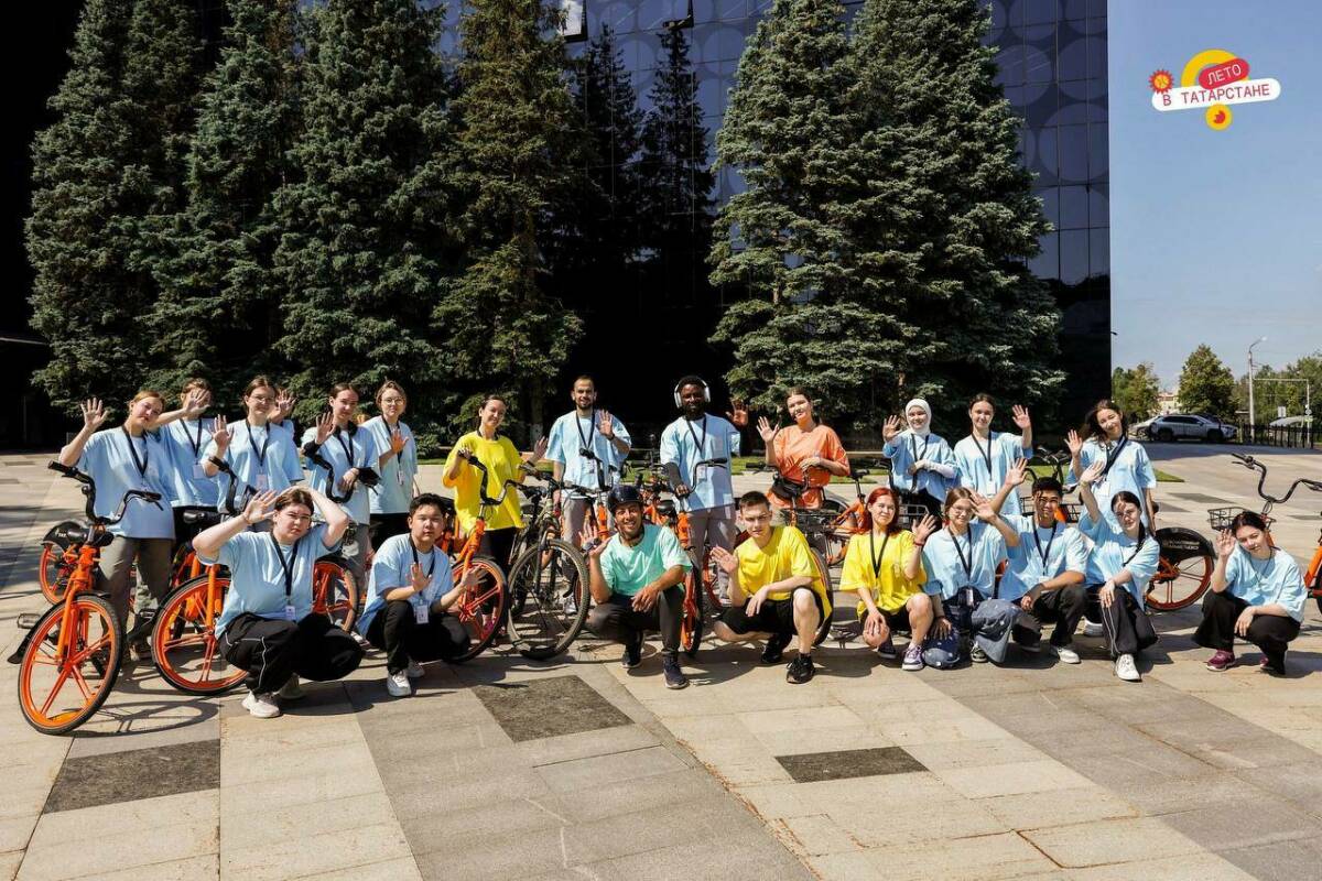 «Лето в Татарстане»: альметьевцы на велопрогулке увидели город с нового ракурса