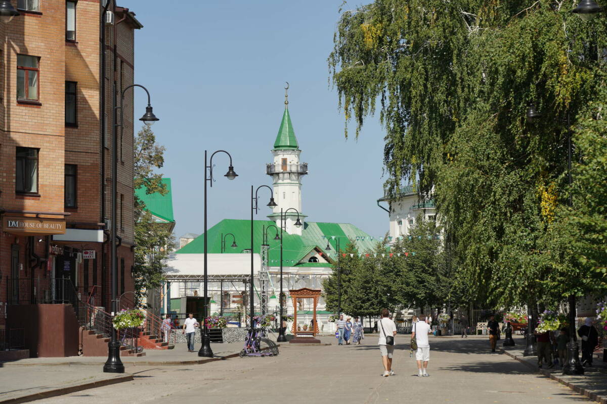 Старо-Татарскую слободу Казани с начала года посетили более 1 млн туристов