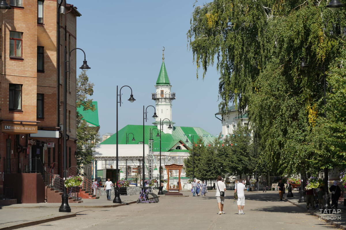 Старо-Татарскую слободу Казани с начала года посетили более 1 млн туристов