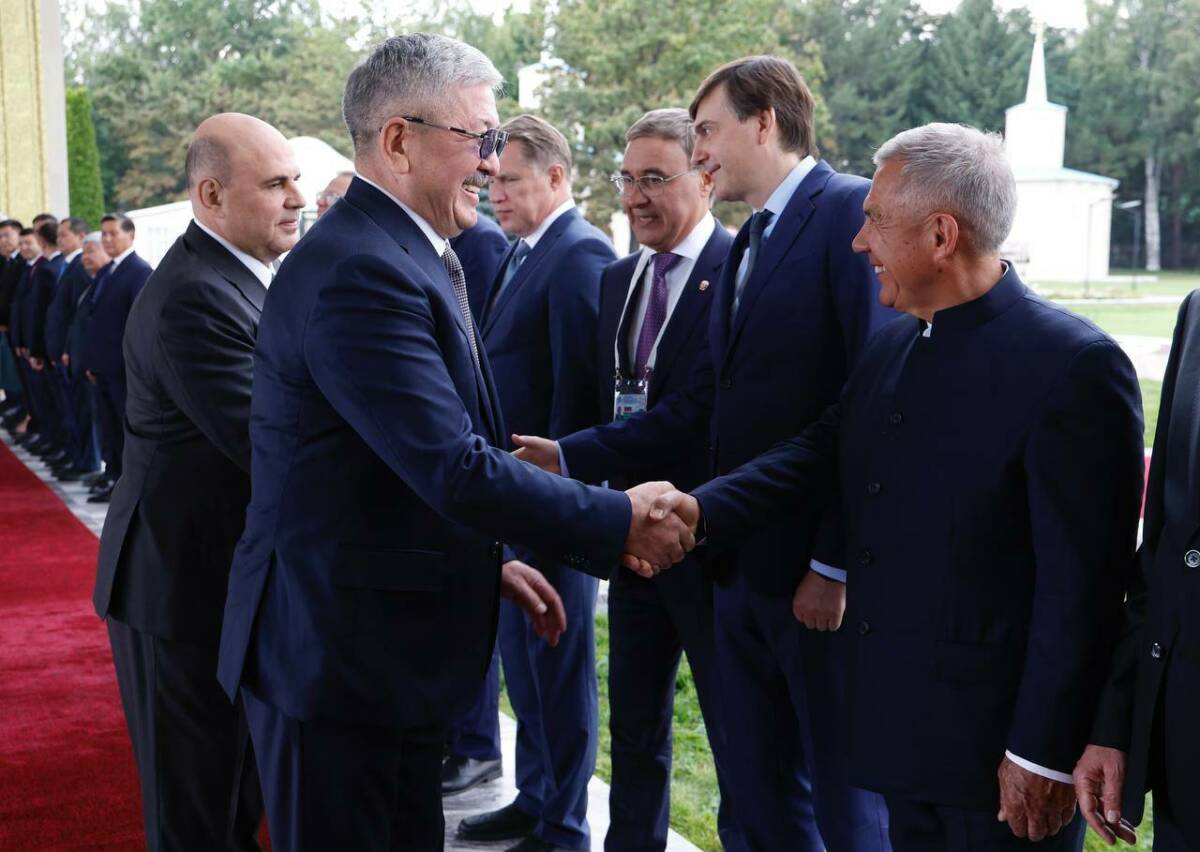 Минниханов и Мишустин встретились с председателем кабмина Кыргызской Республики