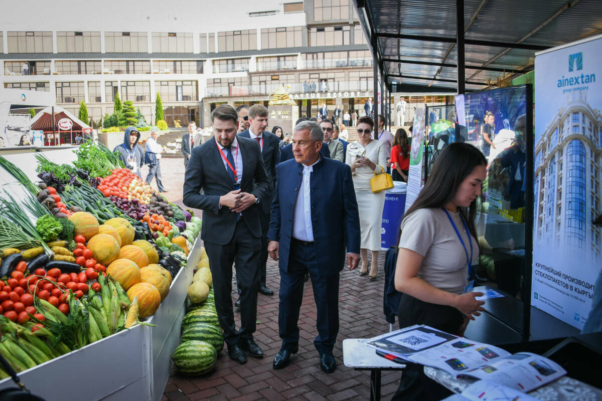 Минниханов в Кыргызстане: вторая поездка за год с новыми инициативами