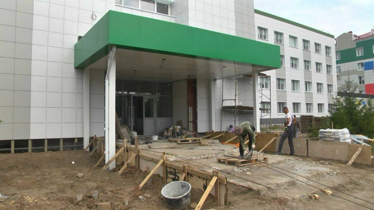 В Елабуге по нацпроекту завершают капремонт стационара в ЦРБ
