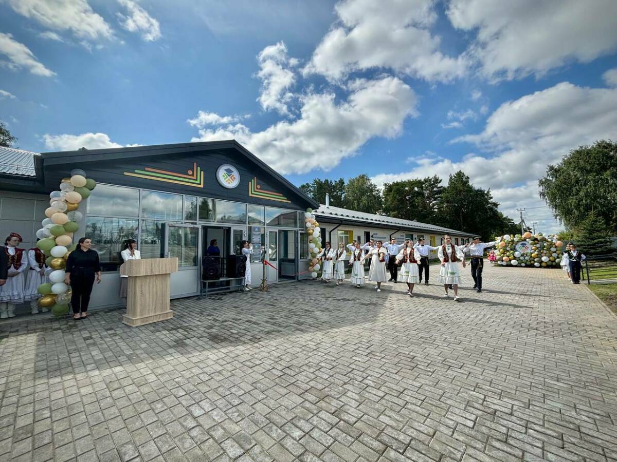 В Высокогорском районе открыли школу имени Скрементова после капитального ремонта