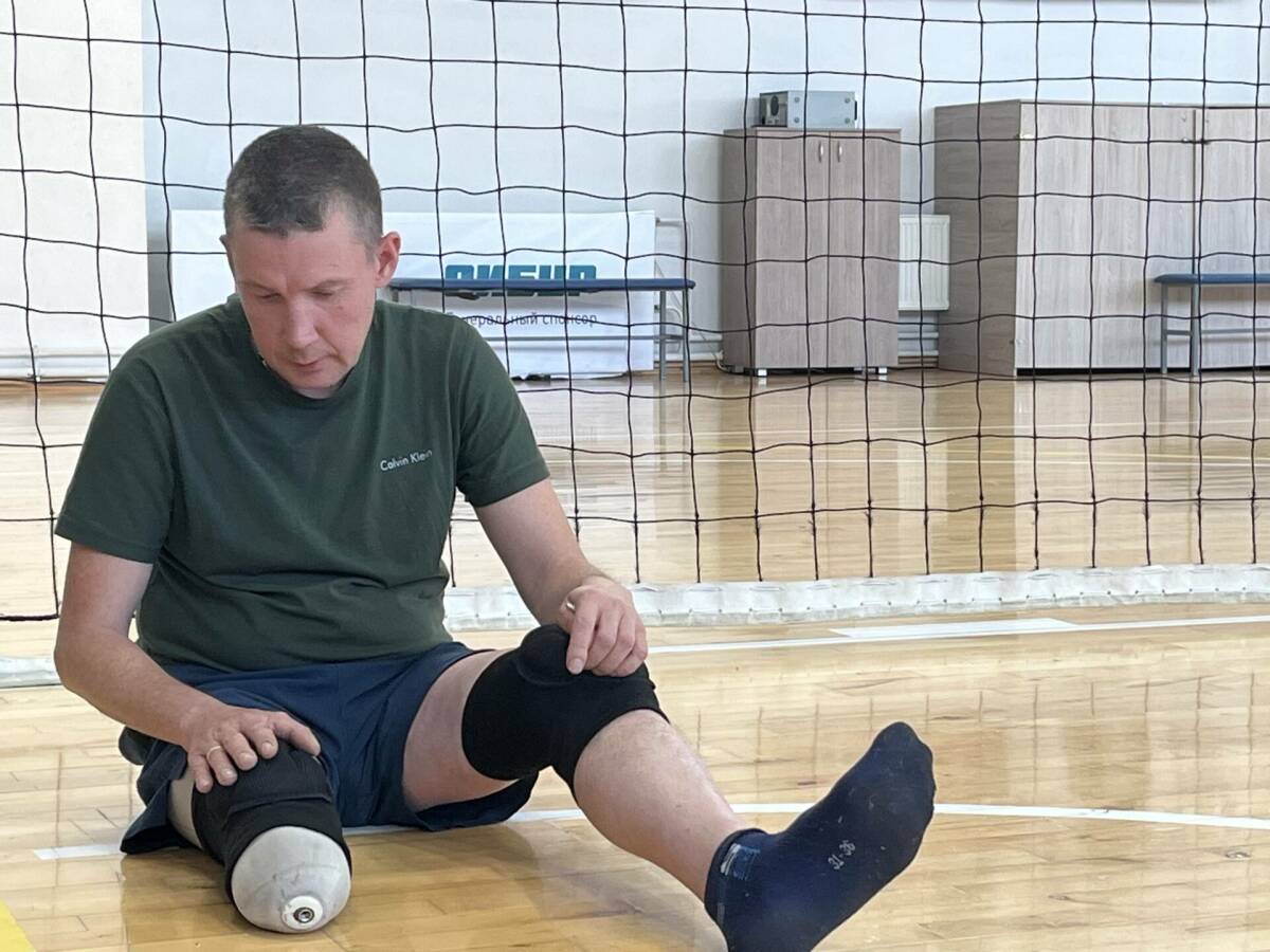 Ветеран СВО Кузьников: «Решил заняться волейболом, чтобы укрепить свое здоровье»