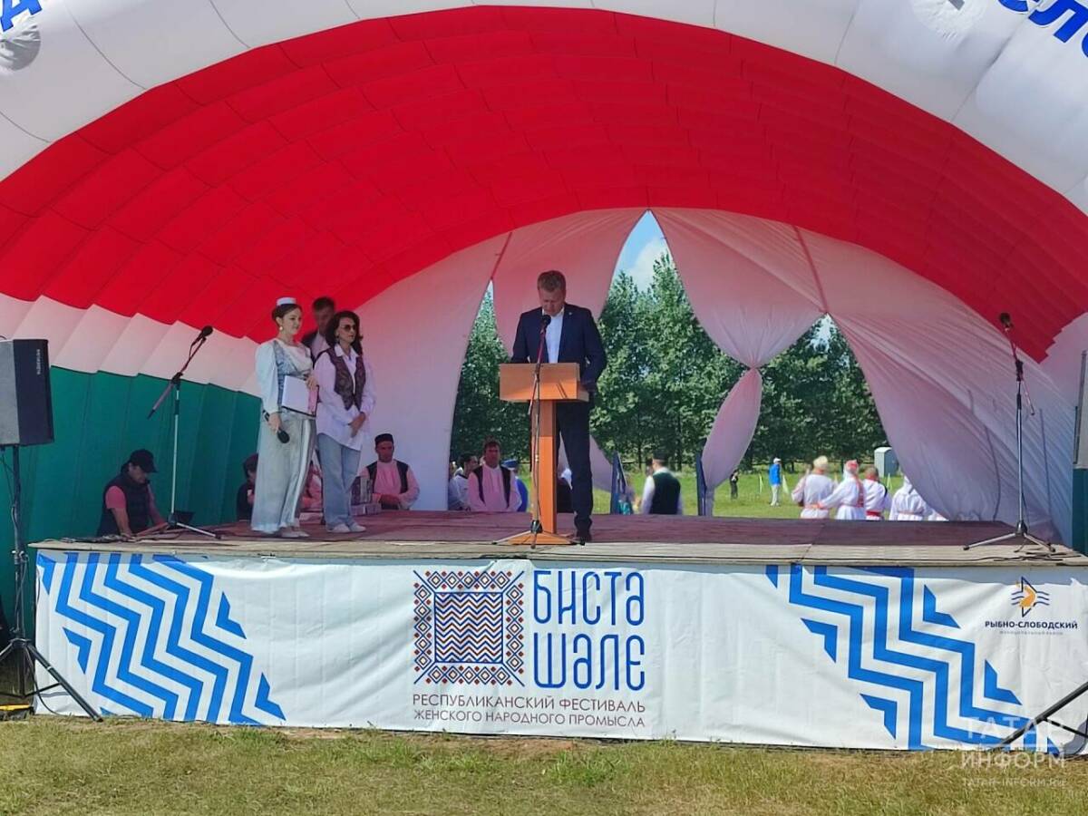 В Рыбной Слободе прошел III Республиканский фестиваль женского промысла «Бистә шәле»