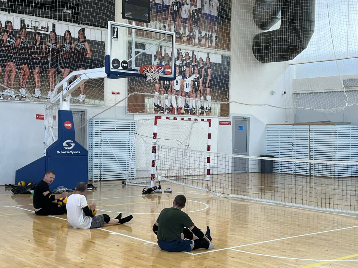 Состоялась открытая тренировка сборной Татарстана по волейболу сидя среди ветеранов СВО