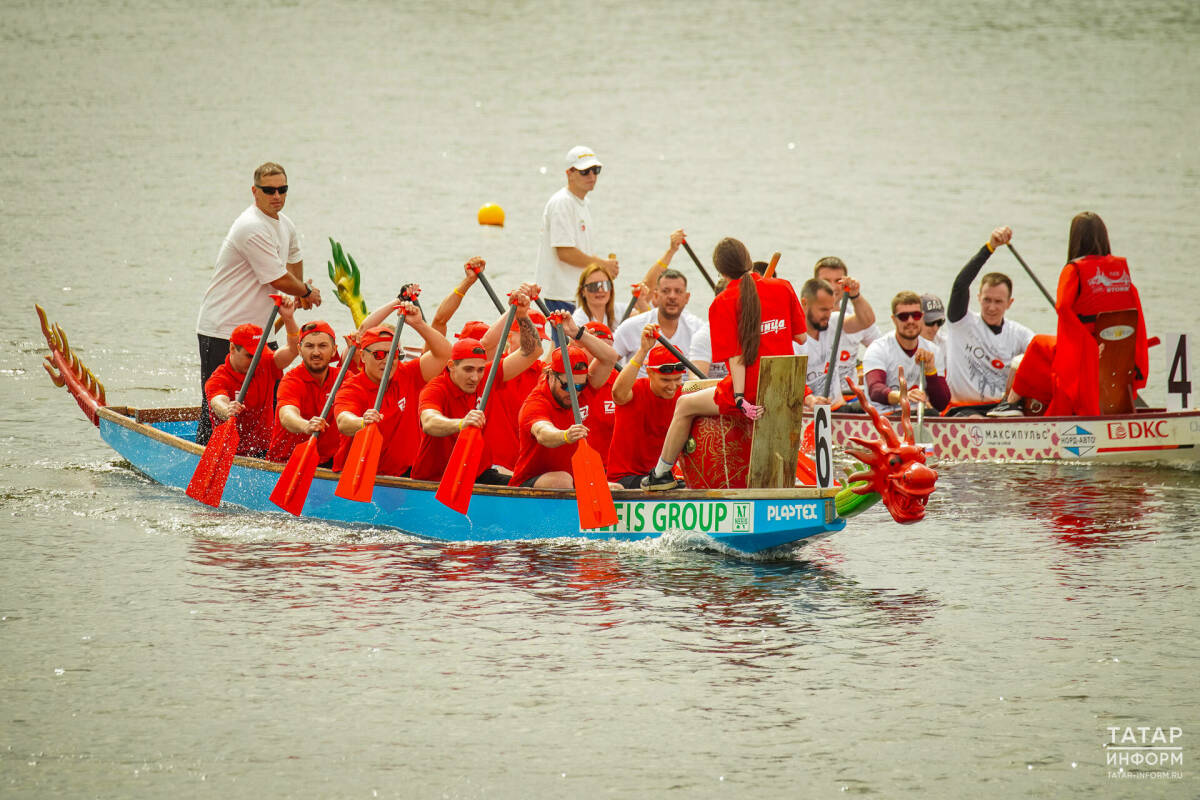 Китай в сердце Татарстана: как прошел праздник драконьих лодок в Казани