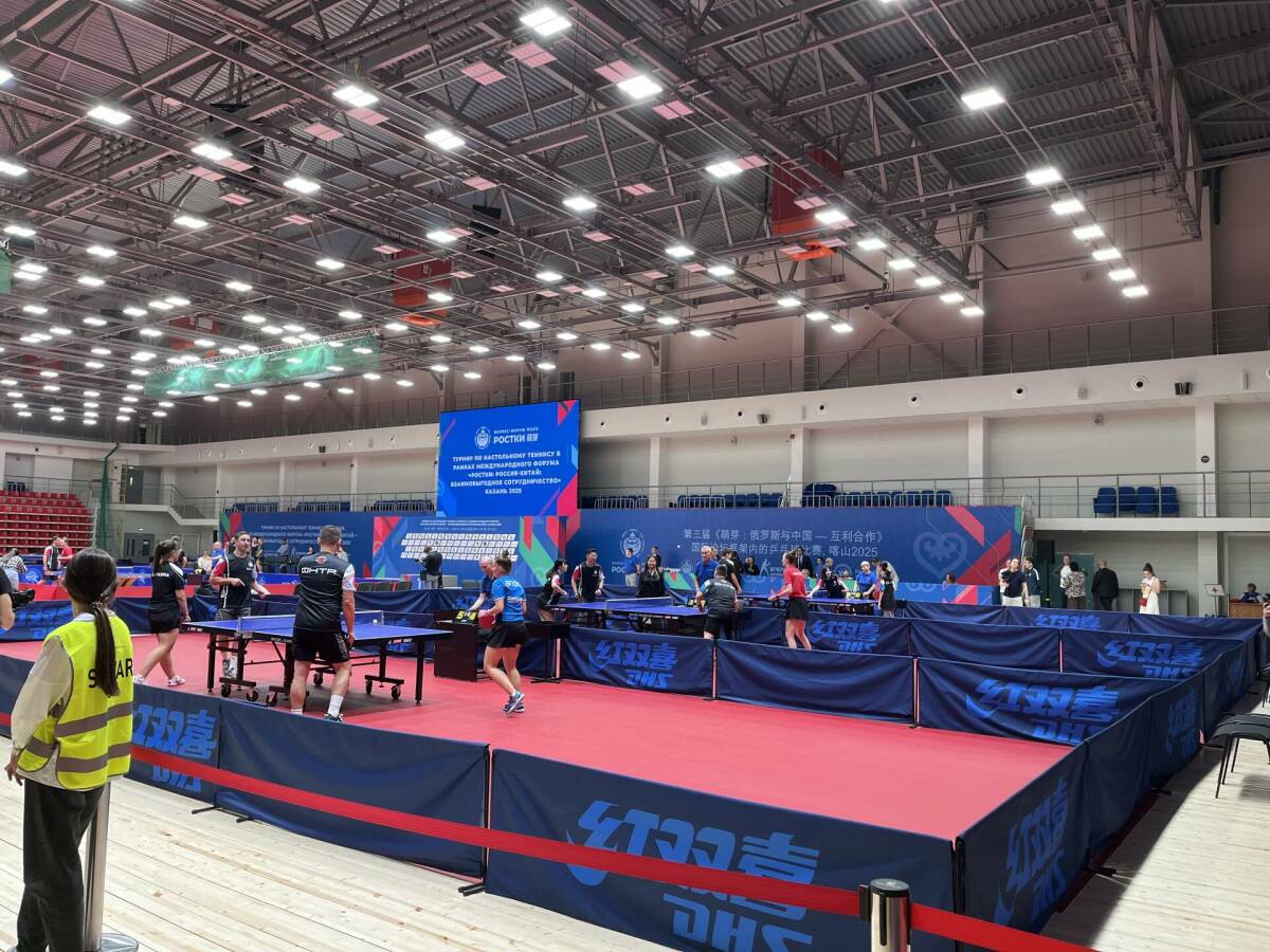 В Казани прошли соревнования по настольному теннису и турнир «Вечерняя лига»