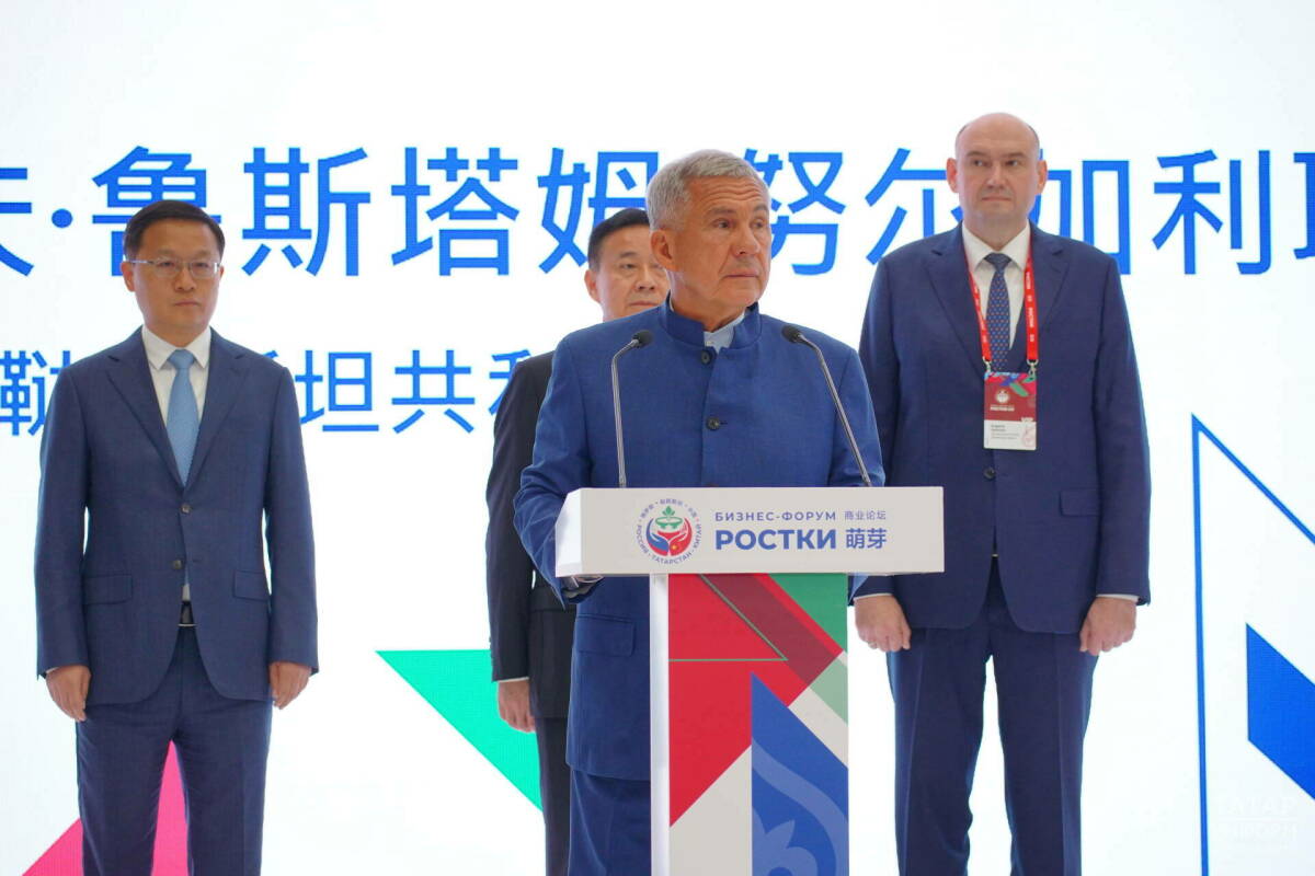 Рөстәм Миңнеханов: Татарстанга Кытай белән биомедицина өлкәсендә хезмәттәшлек итү кызыклы