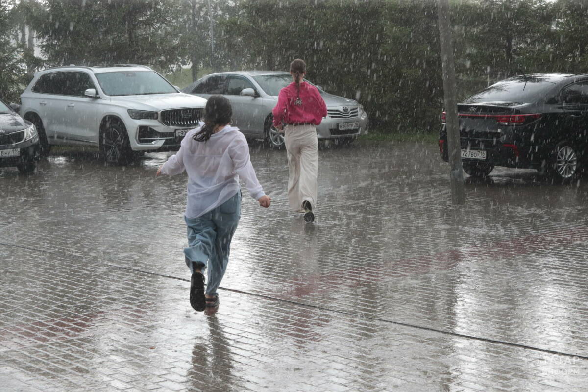 Татарстан 20 августа накроют дождь и сильный ветер
