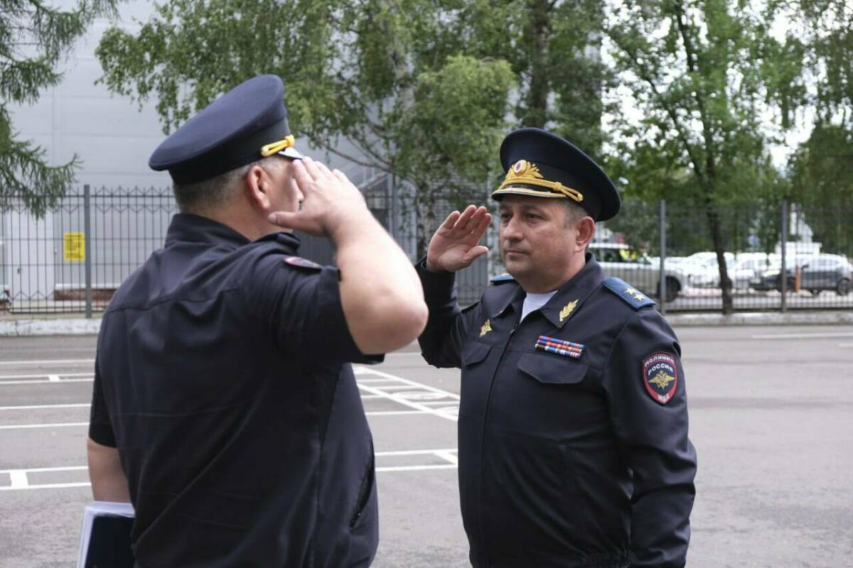 Министр внутренних дел Татарстана проверил работу челнинского отдела полиции