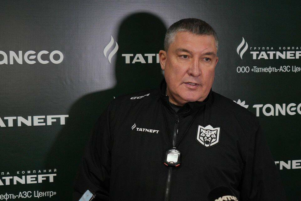 Анвар Гатиятулин оценил первое поражение «Ак Барса» в контрольных матчах