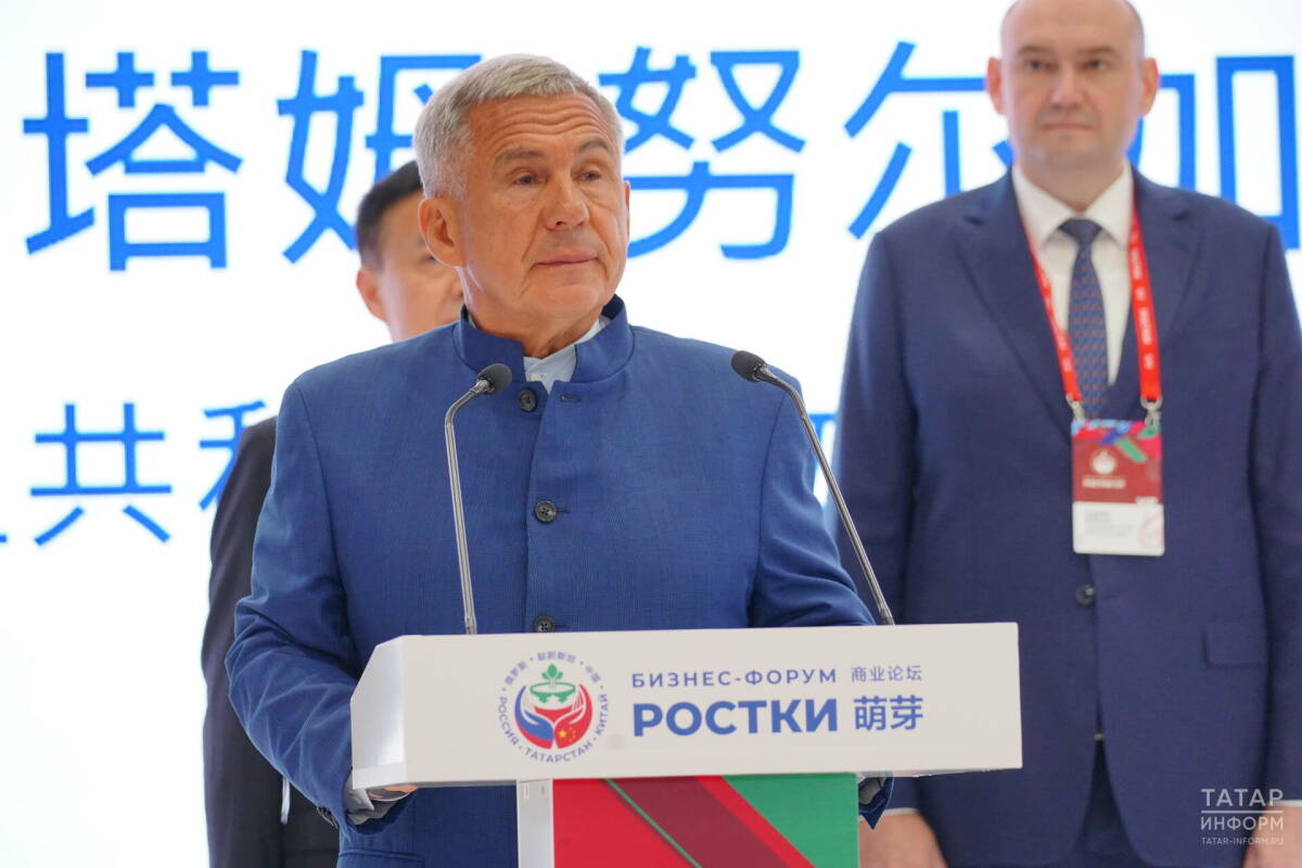 Рустам Минниханов обозначил приоритеты в сотрудничестве Татарстана и Китая