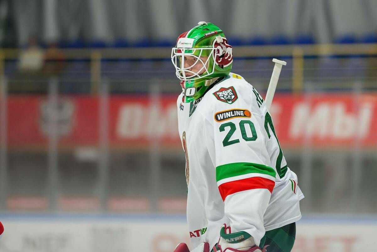 Максим Арефьев сыграет с первых минут матча с «Ладой». Полный состав «Ак Барса»