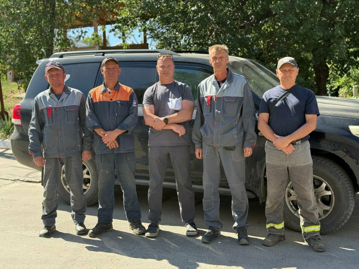 Гендиректор «Челныводоканала» навестил бригаду специалистов в подшефном Лисичанске